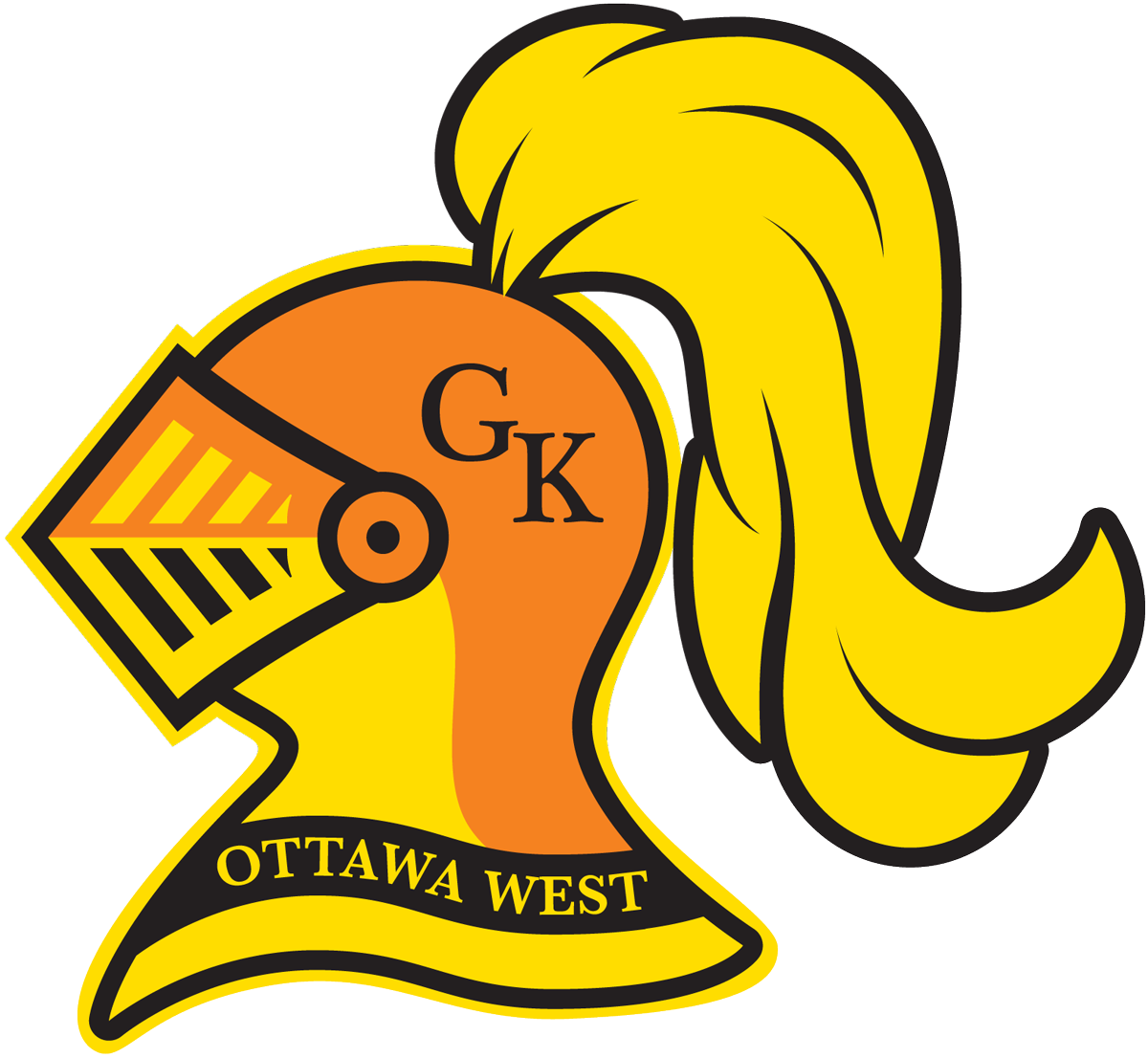 Ottawa West Golden Knights Association logo